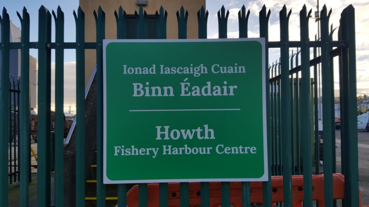 Howth Fishery Signs -Sign Company Dublin