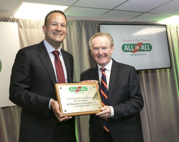 Official Opening Plaque - An Taoiseach Leo Varadkar