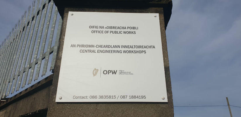 Aluminum Plaque for the OPW