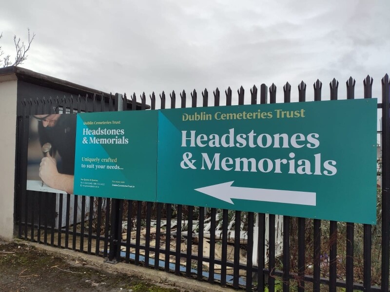 Aluminium Large Format Signs